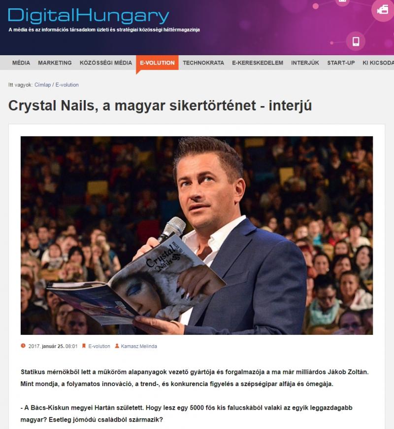 Crystal Nails, a magyar sikertörténet - Interjú